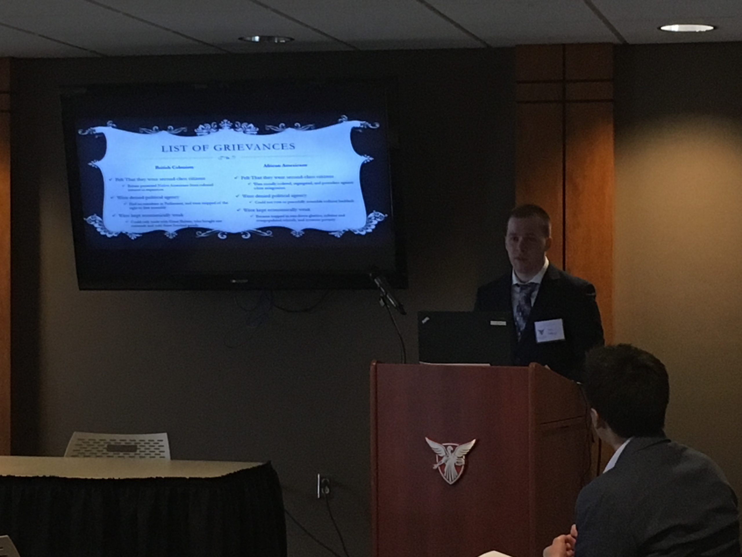 Photos from 2019 Annual Student History Conference