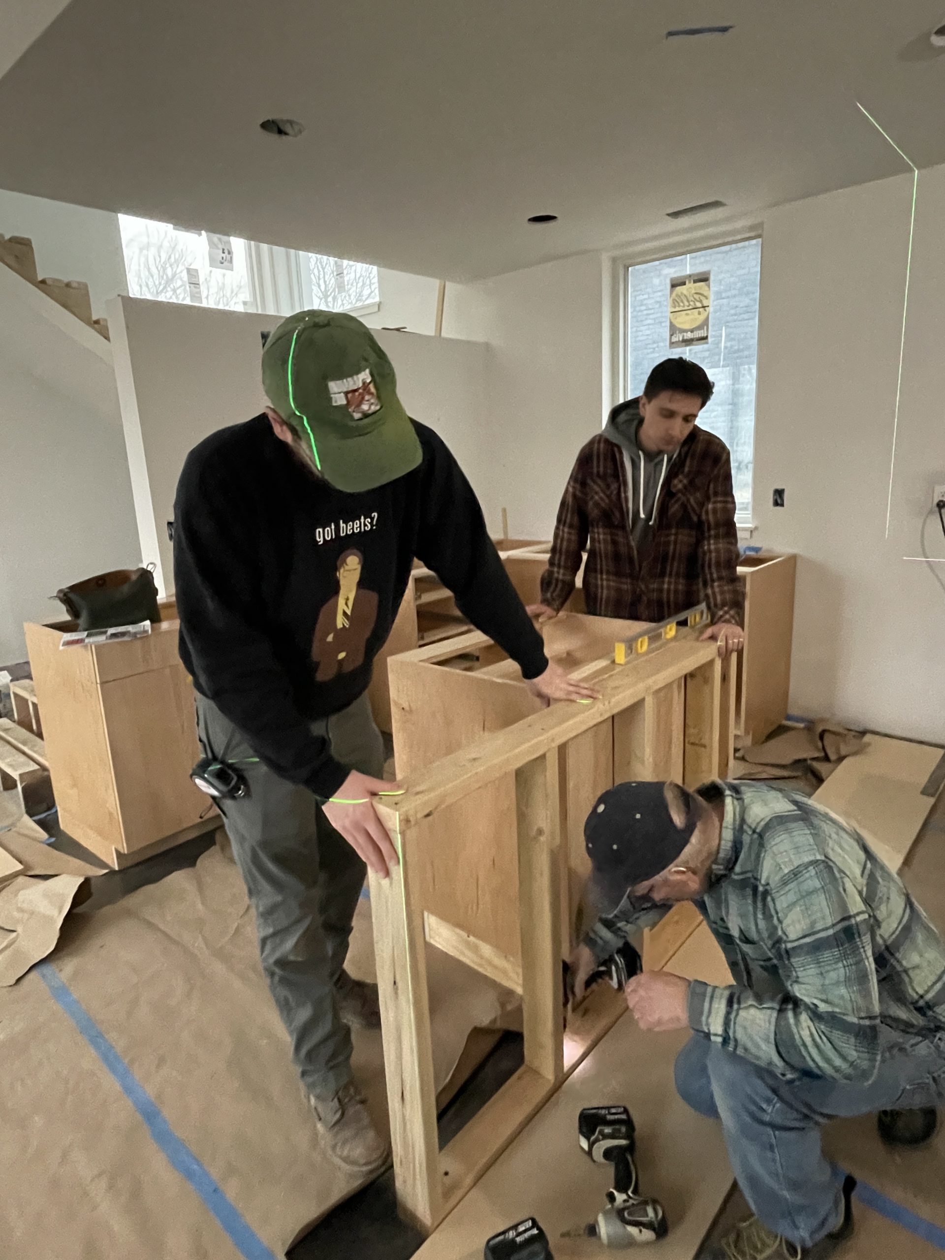 Kitchen Install and Stair Detail - BSU Solar Decathlon Design & Build ...