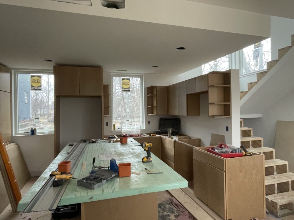 Kitchen Install and Stair Detail - BSU Solar Decathlon Design & Build ...